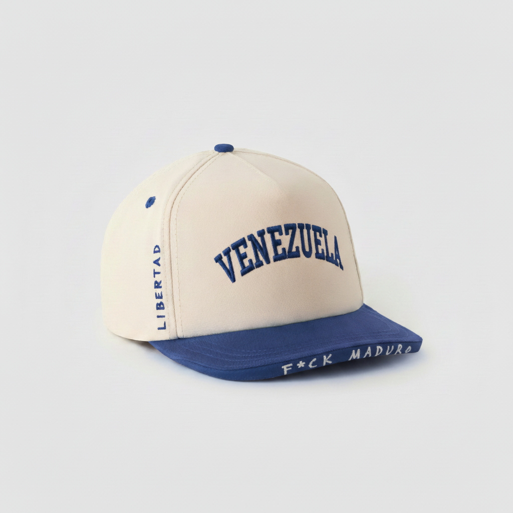 VENEZUELA - LIBERTAD - OFF WHITE AND BLUE