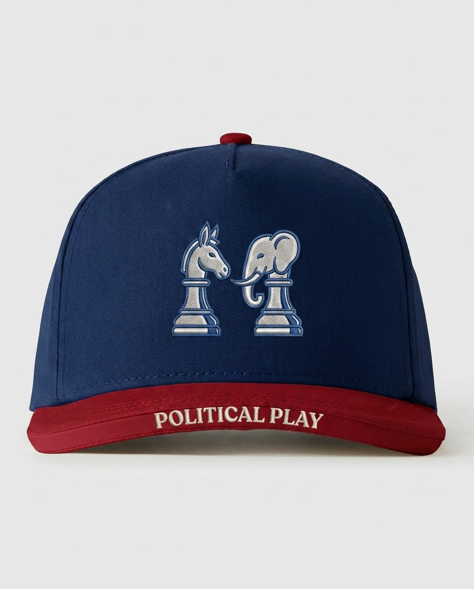 Midterm Mania 2026 — Donkey vs Elephant chess pieces
