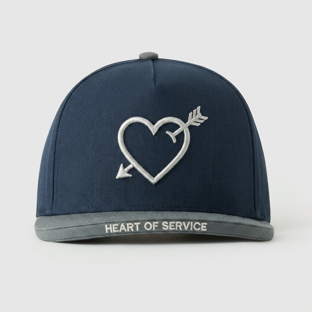 Mission Forward: Honoring Service — Outline of a heart with an arrow