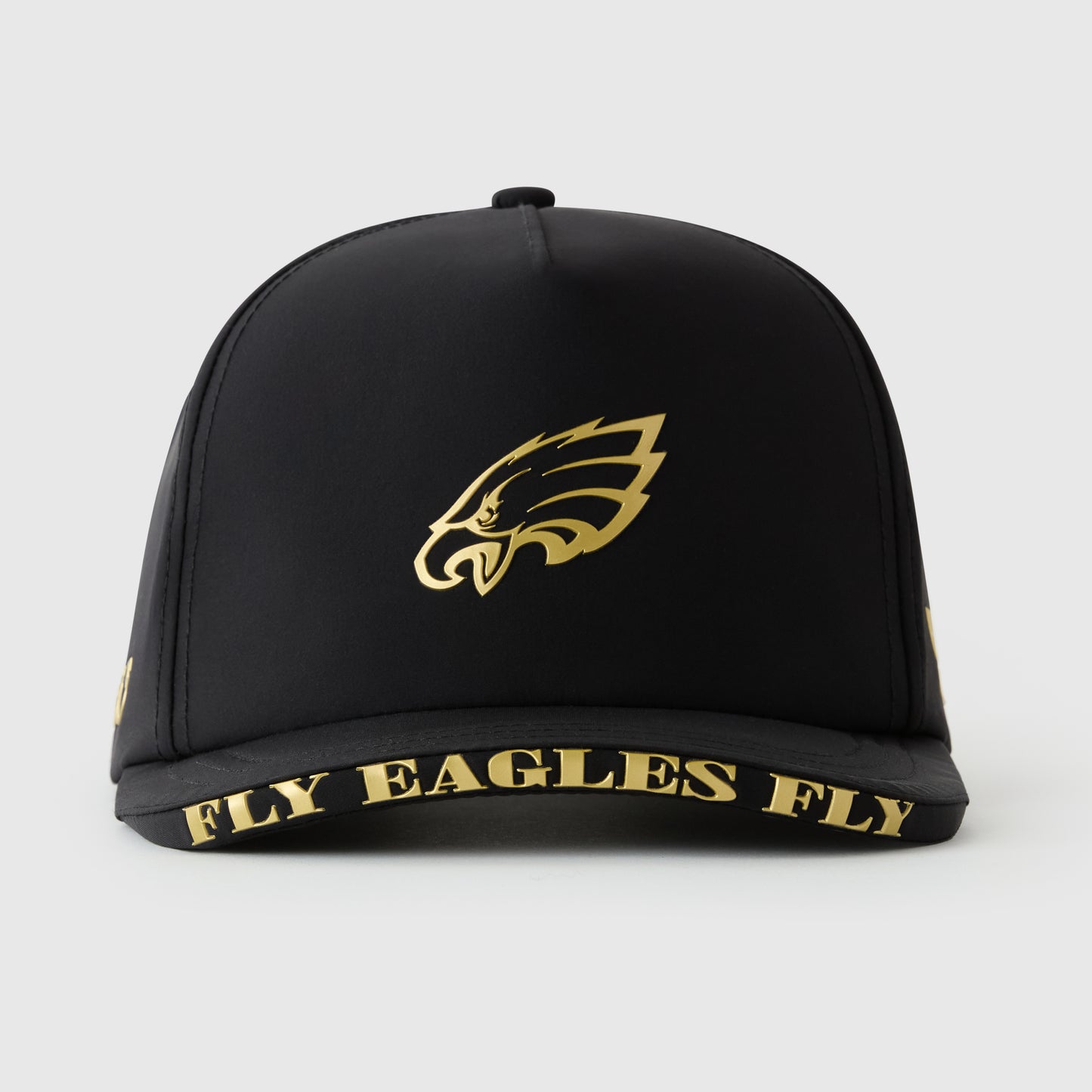 Black & Gold Eagle Statement Hat