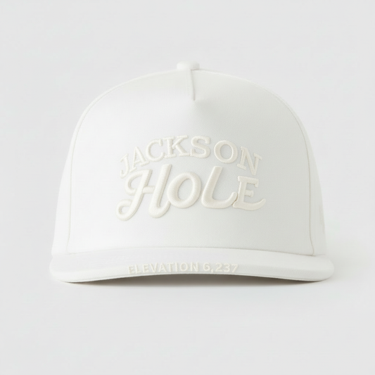 JACKSON HOLE - ELEVATION - WHITE ON WHITE