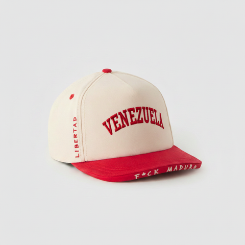 VENEZUELA - LIBERTAD - OFF WHITE AND RED - hover