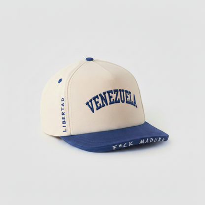 VENEZUELA - LIBERTAD - OFF WHITE AND BLUE