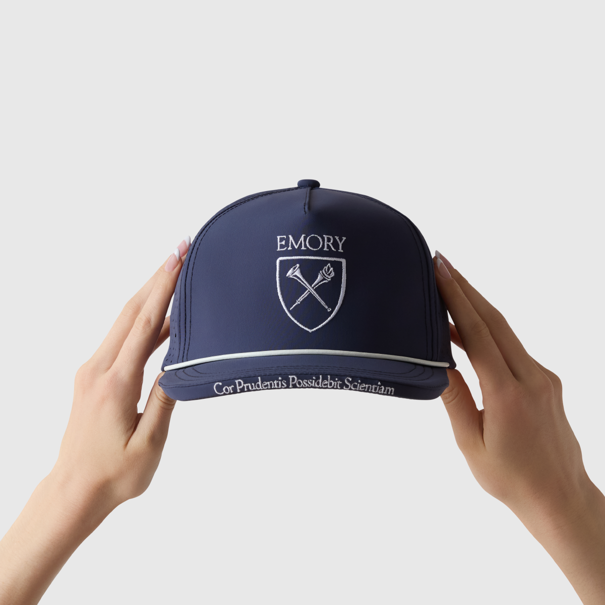 Emory University Latin Motto Embroidery Hat