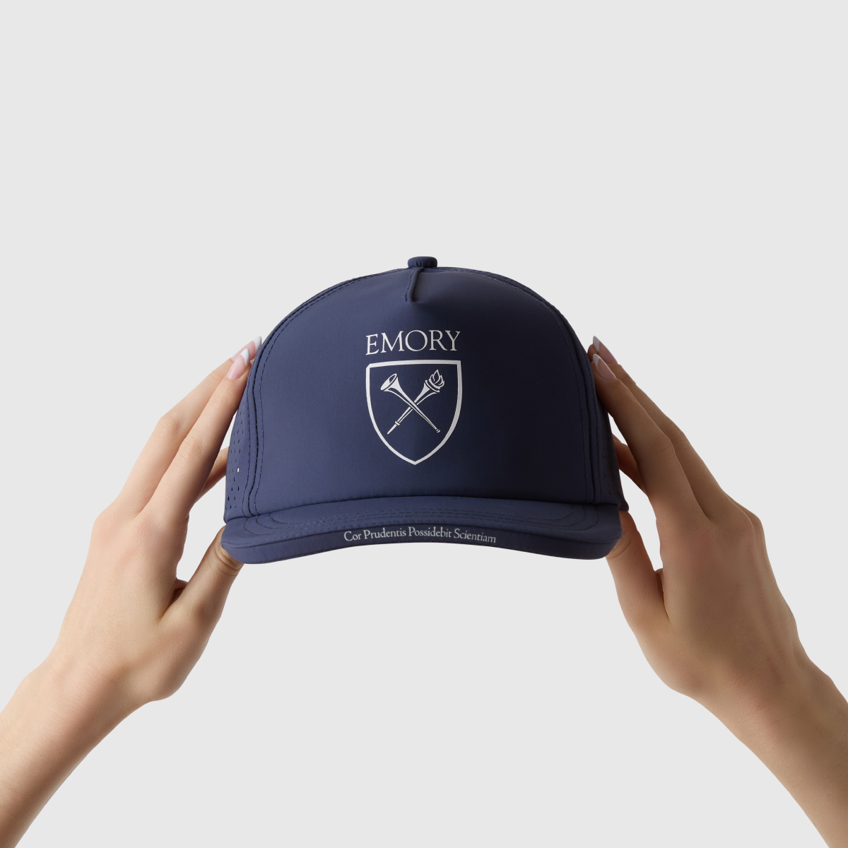 Emory University Latin Motto Silk Screen Hat