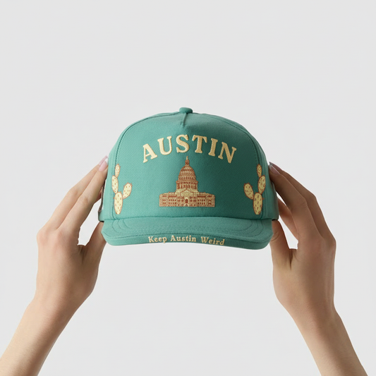 Austin - Keep Austin Weird - Seafoam Green
