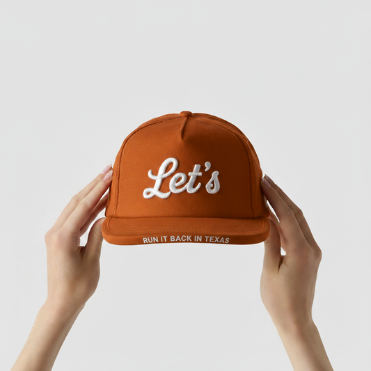 Let's Run it Back in Texas - Burnt Orange