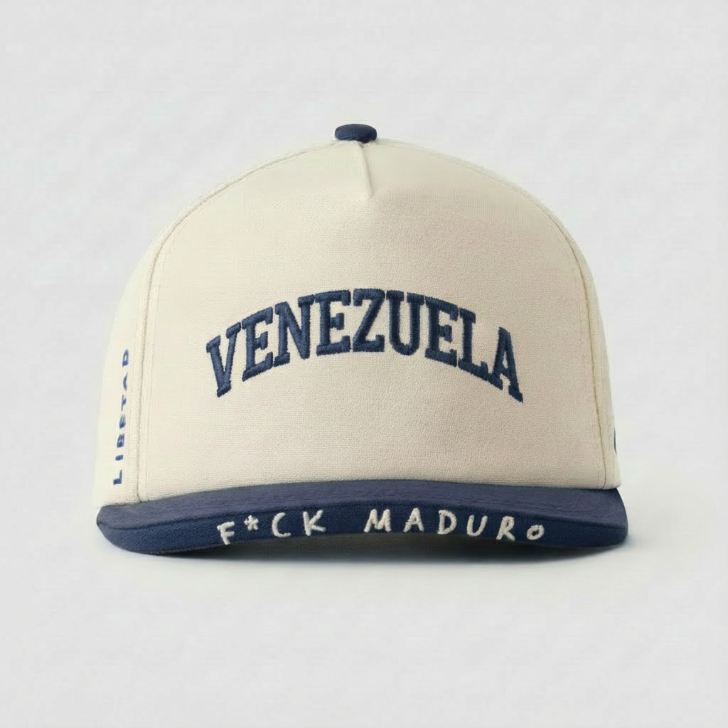 VENEZUELA - LIBERTAD - OFF WHITE AND BLUE