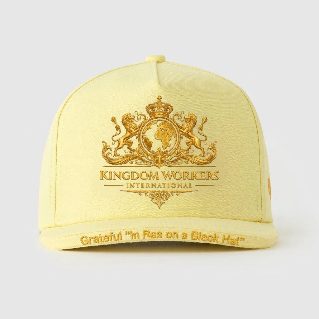 KINGDOMWORKERSINTERNATIONAL INTERNATIONAL - GRATEFUL “IN RES ON A BLACK HAT”