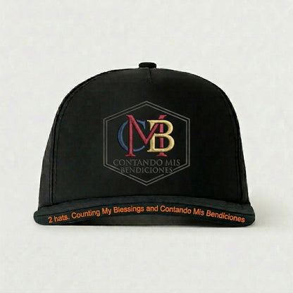 OUTSPOKENPRINTS - 2 HATS. COUNTING MY BLESSINGS AND CONTANDO MIS BENDICIONES