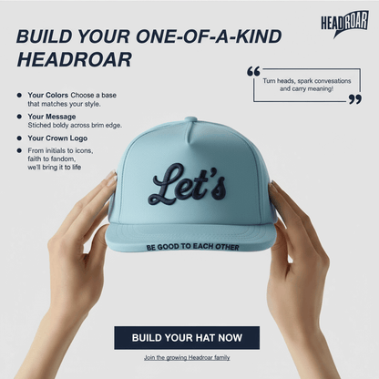 HEADROAR HATS - CUSTOM SAMPLE