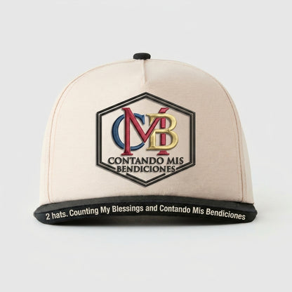 OUTSPOKENPRINTS - 2 HATS. COUNTING MY BLESSINGS AND CONTANDO MIS BENDICIONES