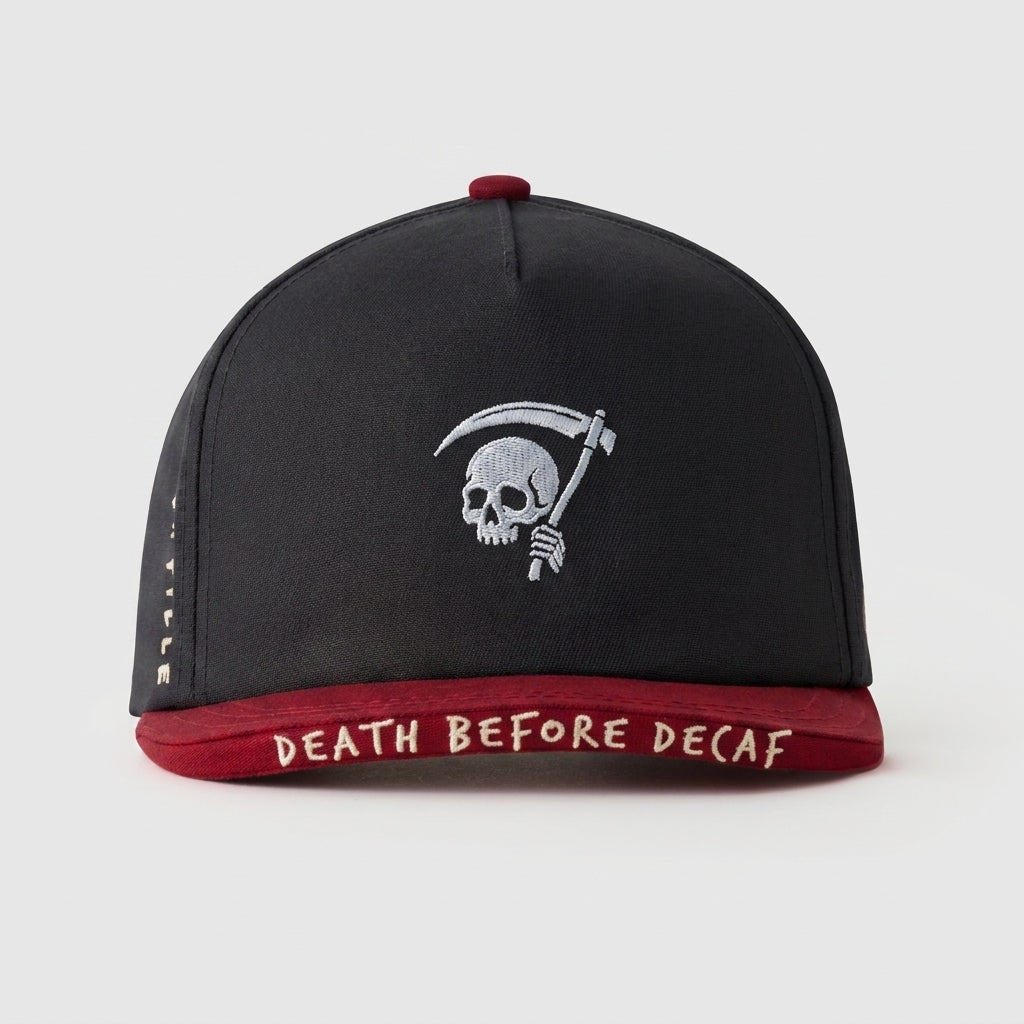 GRIM REAPER COFFEE CO. - DEATH BEFORE DECAF