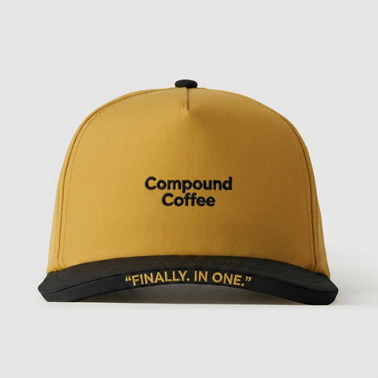 COMPOUND COFFEE - FINALLY. IN ONE.