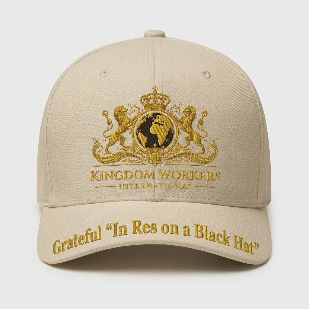 KINGDOMWORKERSINTERNATIONAL INTERNATIONAL - GRATEFUL “IN RES ON A BLACK HAT”
