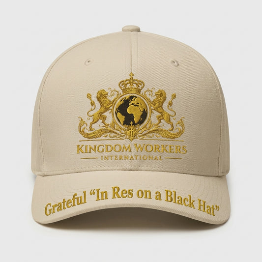 KINGDOMWORKERSINTERNATIONAL INTERNATIONAL - GRATEFUL “IN RES ON A BLACK HAT”