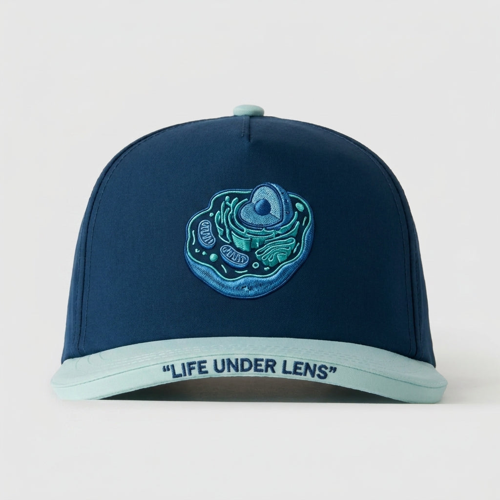 Pharma-Chic Headwear — Microscopic cell structure